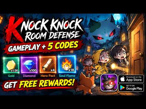 Knock Knock Room Defense gameplay and code redemption