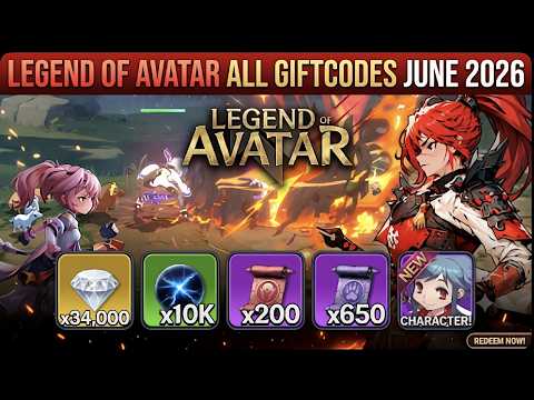 Legend of Avatar gameplay and code redemption
