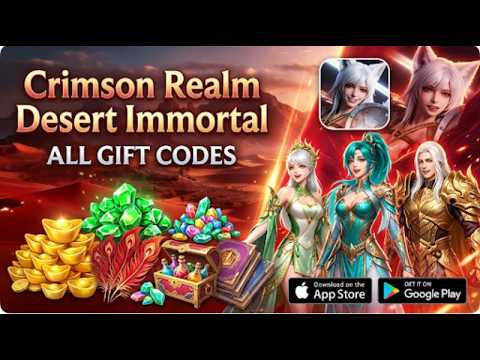 Crimson Realm: Desert Immortal gameplay and code redemption