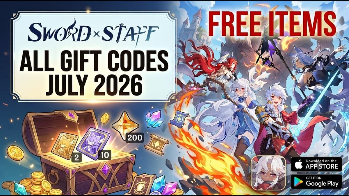 Sword Bar Code Sword x Staff Gift Codes July 2026 | MinuteTactics